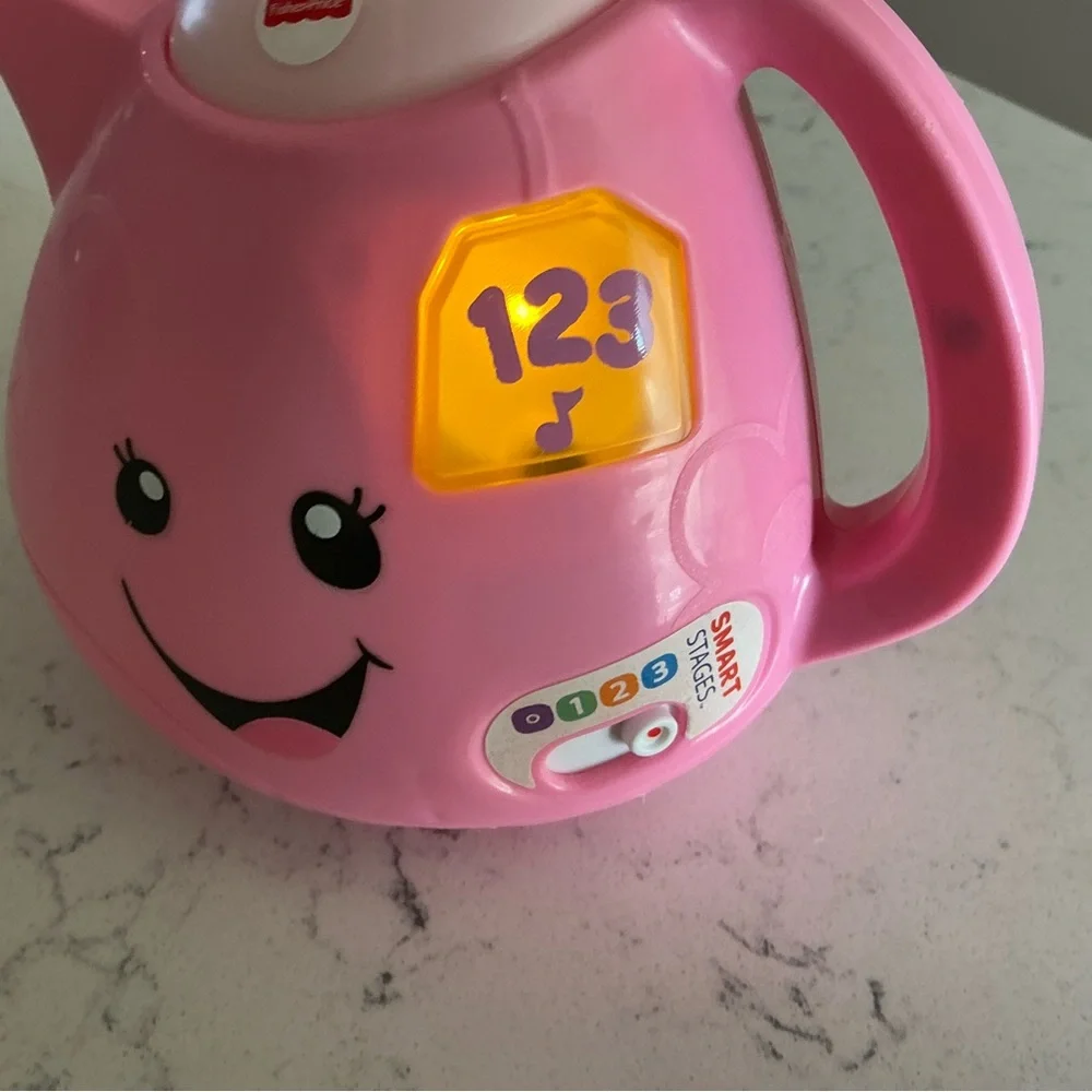 Fisher price laugh and learn smart stages tea set for two tea pot